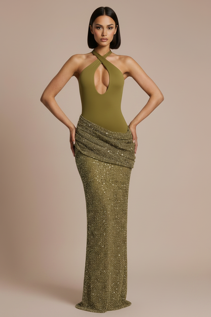 Olyra Maxi Dress - face